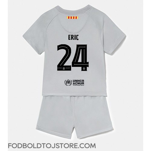 Barcelona Eric Garcia #24 Tredje sæt Børn 2022-23 Kortærmet (+ Korte bukser)